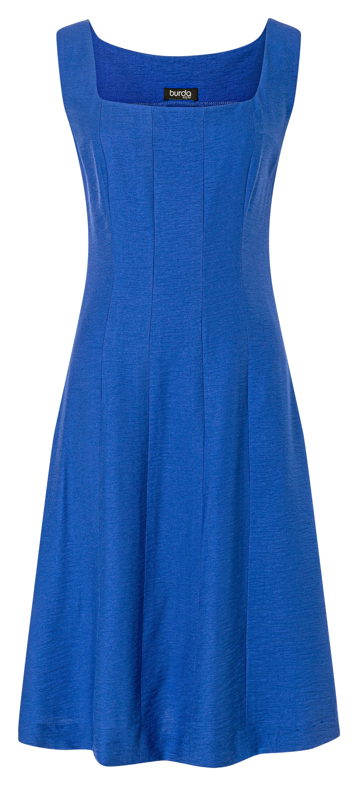 Patron Burda n°5736 – Robe à panneaux et bretelles nouées