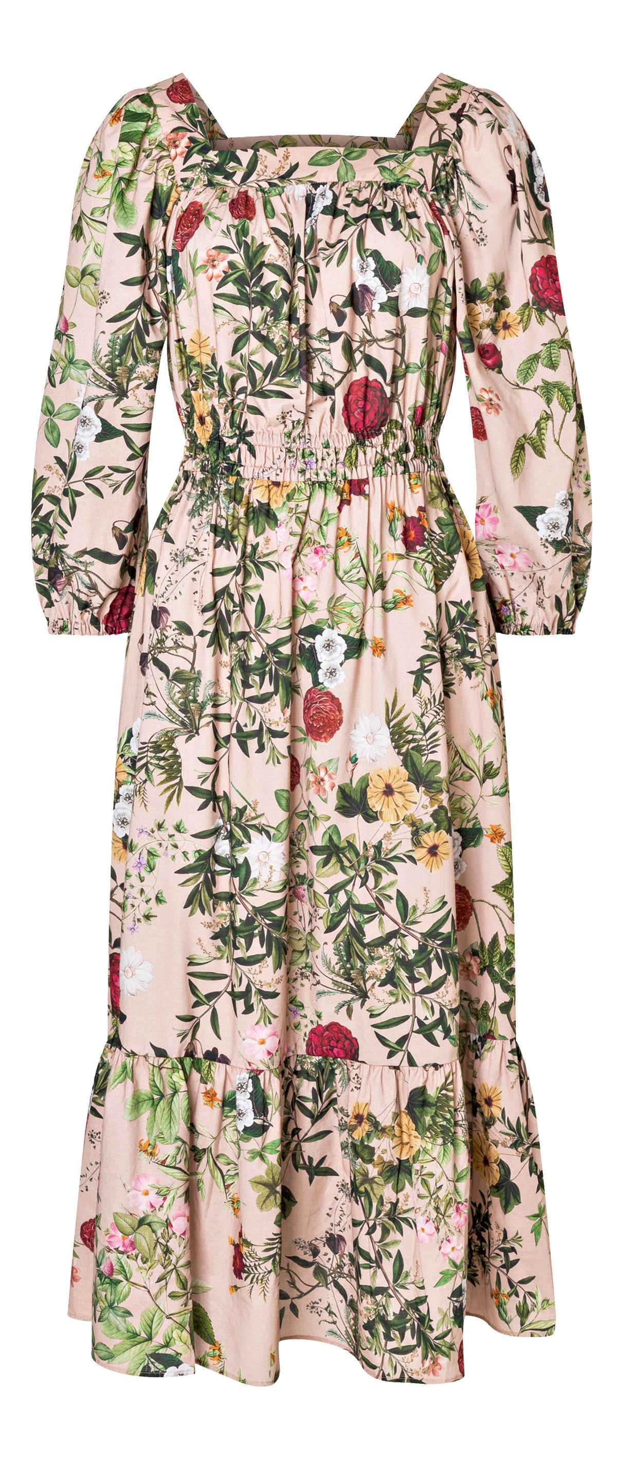 Patron Burda n°5741 – Robe et blouse à manches bouffantes