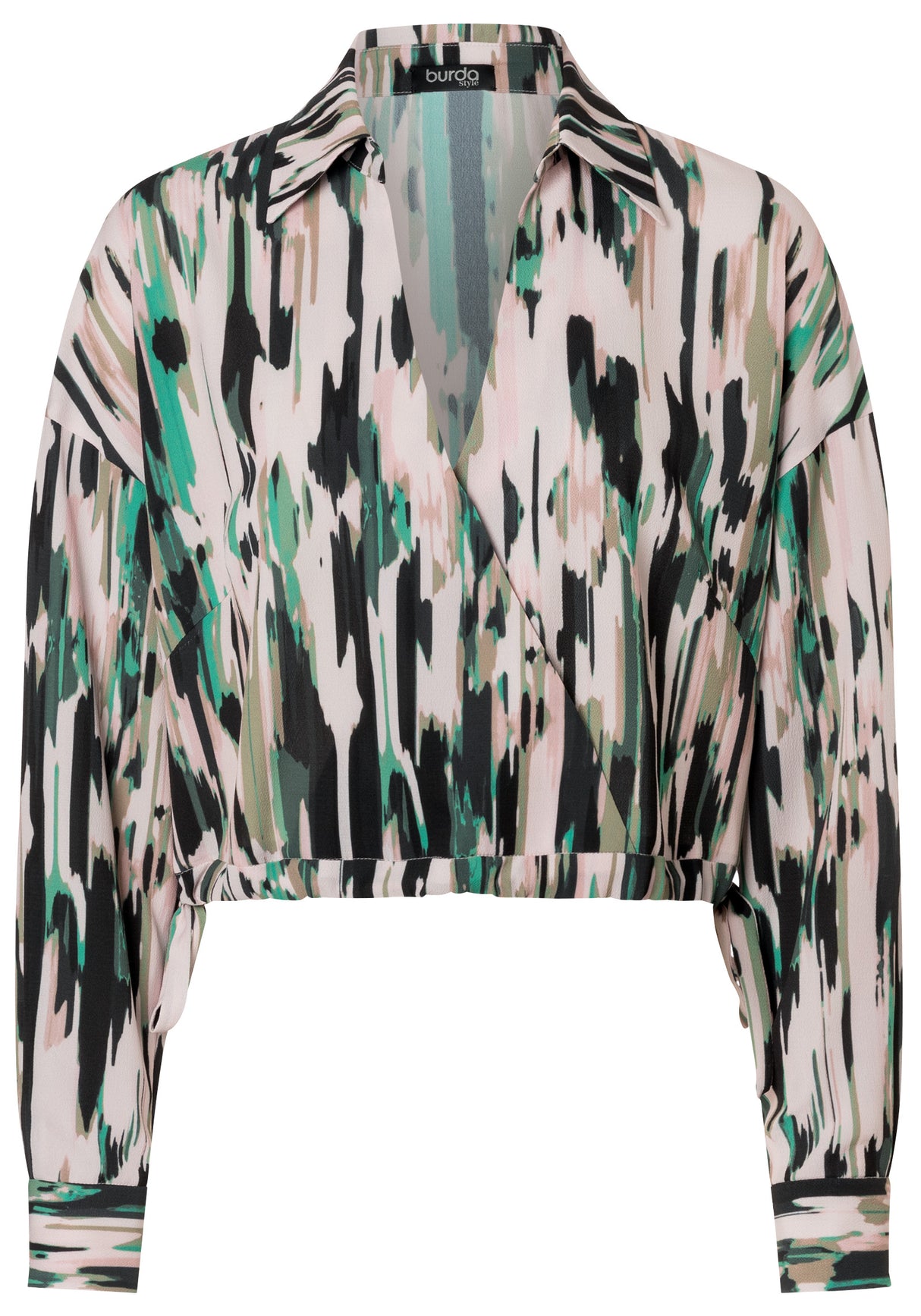 Patron Burda n°5745 – Blouse fluide à col V