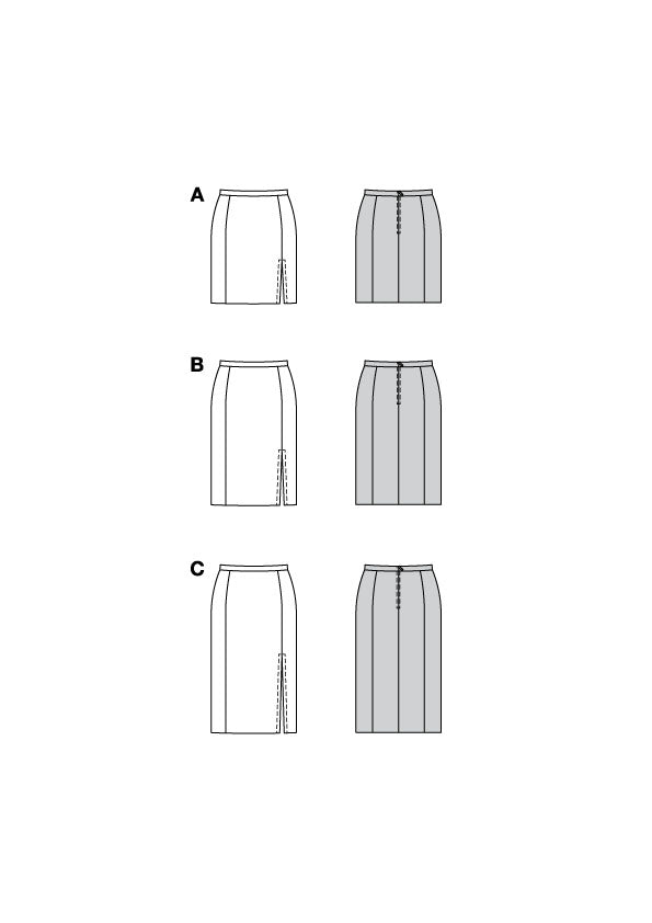 Patron Burda n°5773 – Jupe Polyvalente pour Femme
