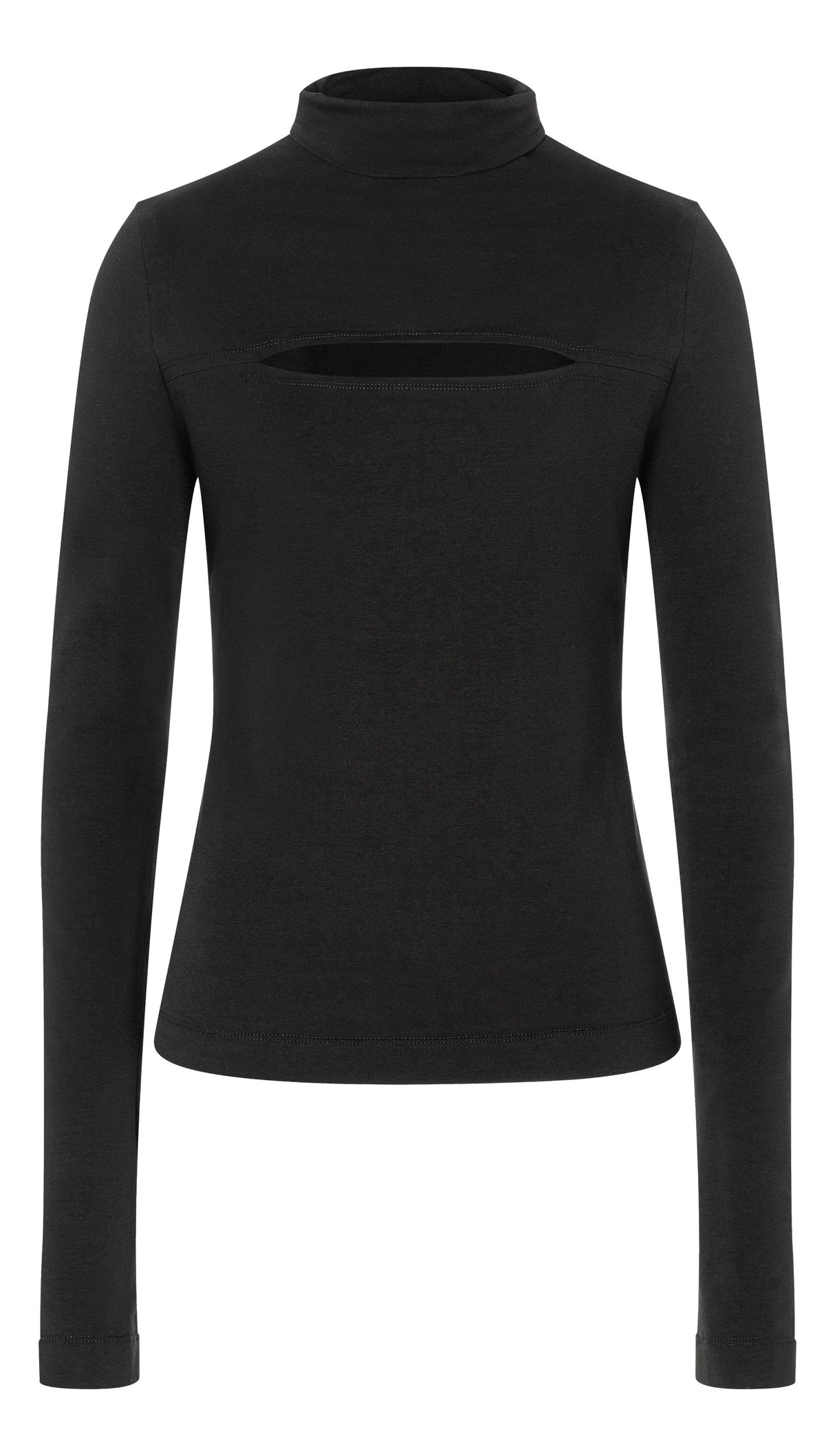 Patron Burda n°5774 – T-shirt à Col Cheminée et Détail Découpé