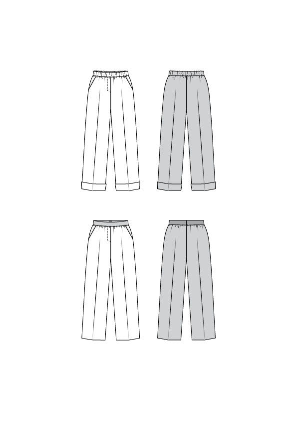 Patron Burda n°5778 – Pantalon Marlene Élégant et Confortable