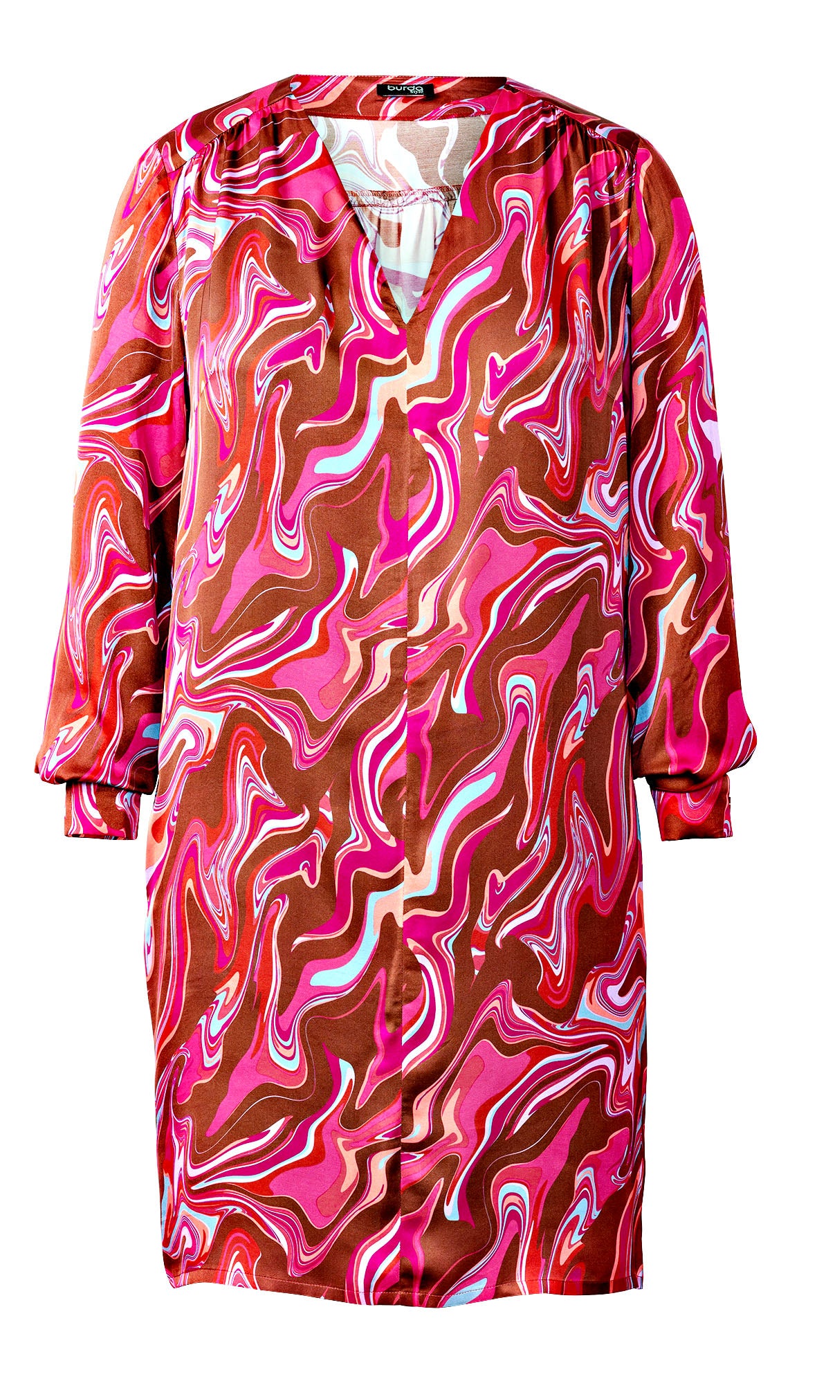 Patron Burda n°5783 – Robe et Blouse Élégantes avec Manches Bouffantes