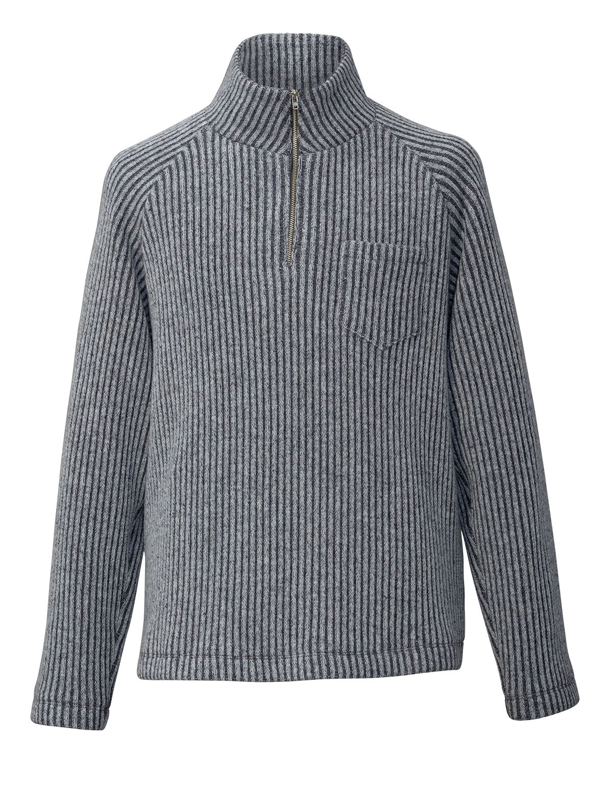 Patron Burda n°5791 - Pulls Homme avec Col Zippé
