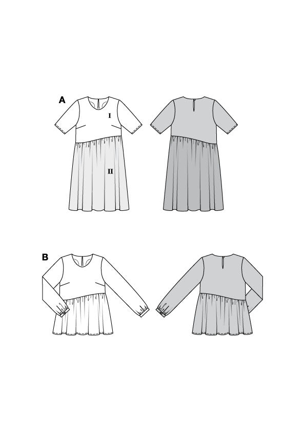 Patron Burda n°5795 - Robe et Tunique