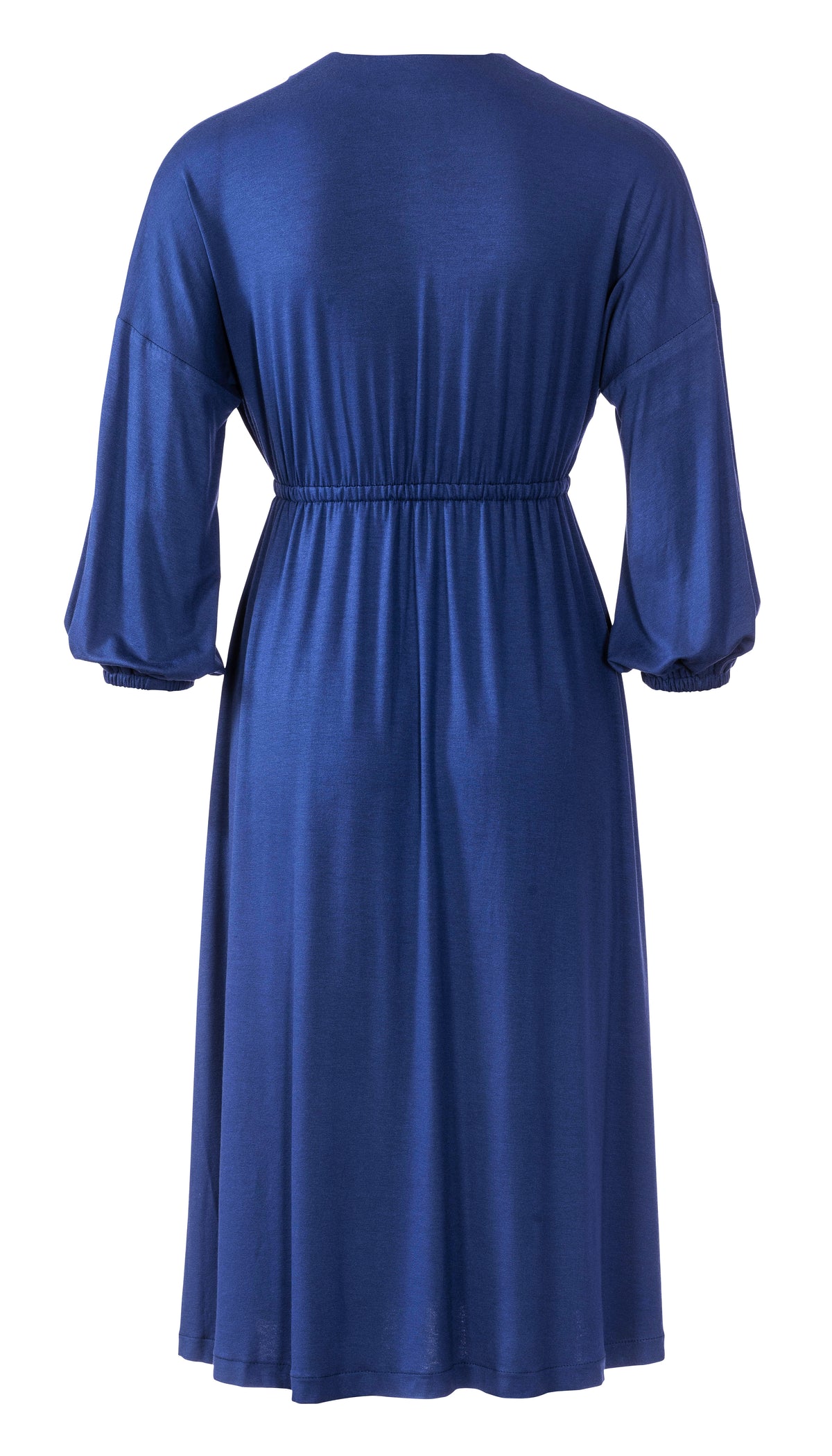 Patron Burda n°6007 – Robe col V élastique à la taille