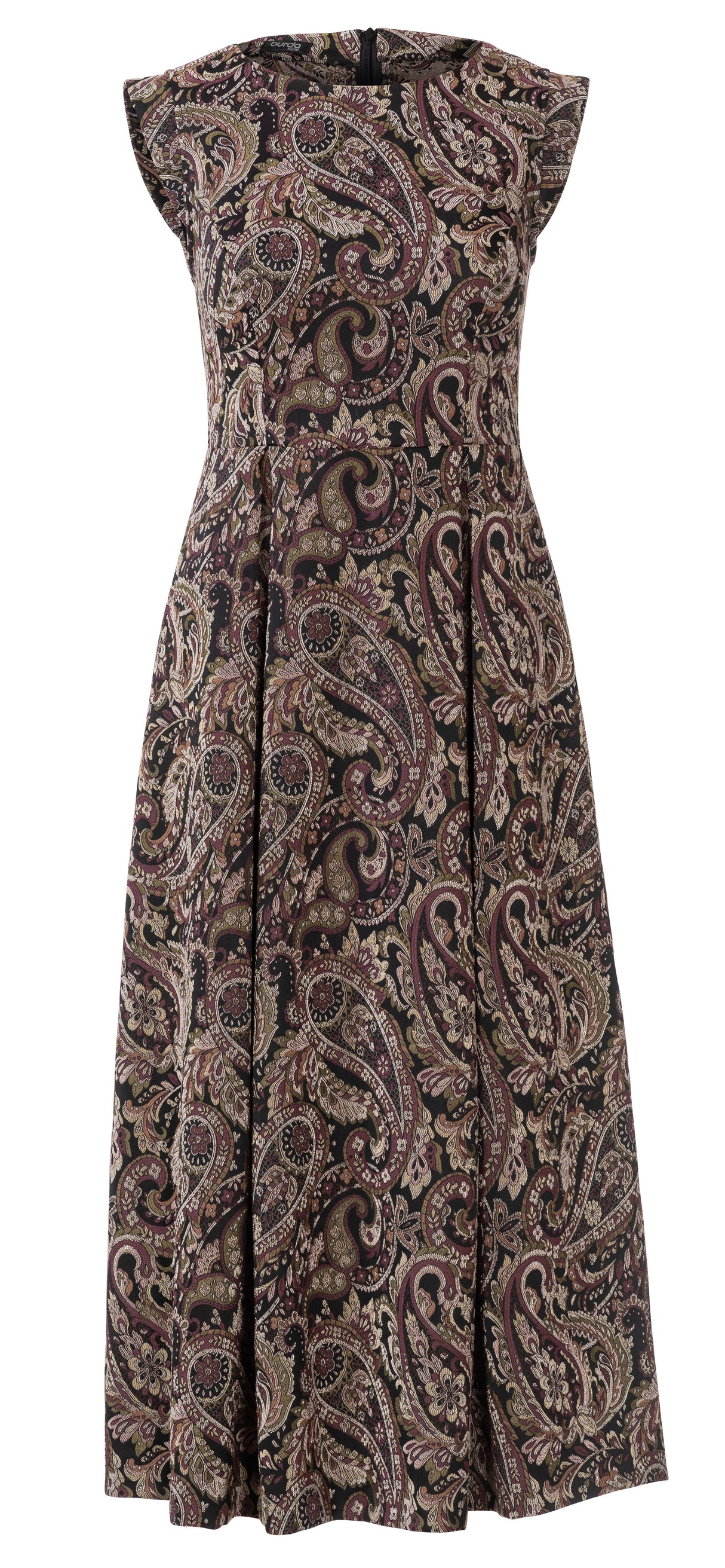 Patron Burda n°6083 – Robe festive à jupe ample ou robe fourreau en dentelle