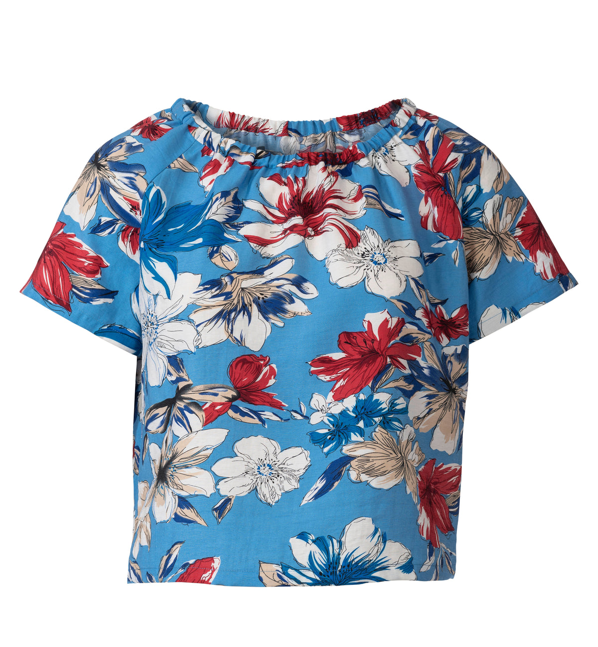 Patron Burda n°6111 – Blouse et robe à encolure Carmen