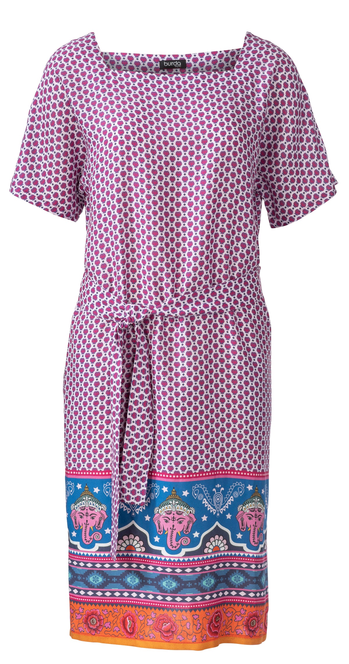 Patron Burda n°6117 – T-shirt et robe fluides