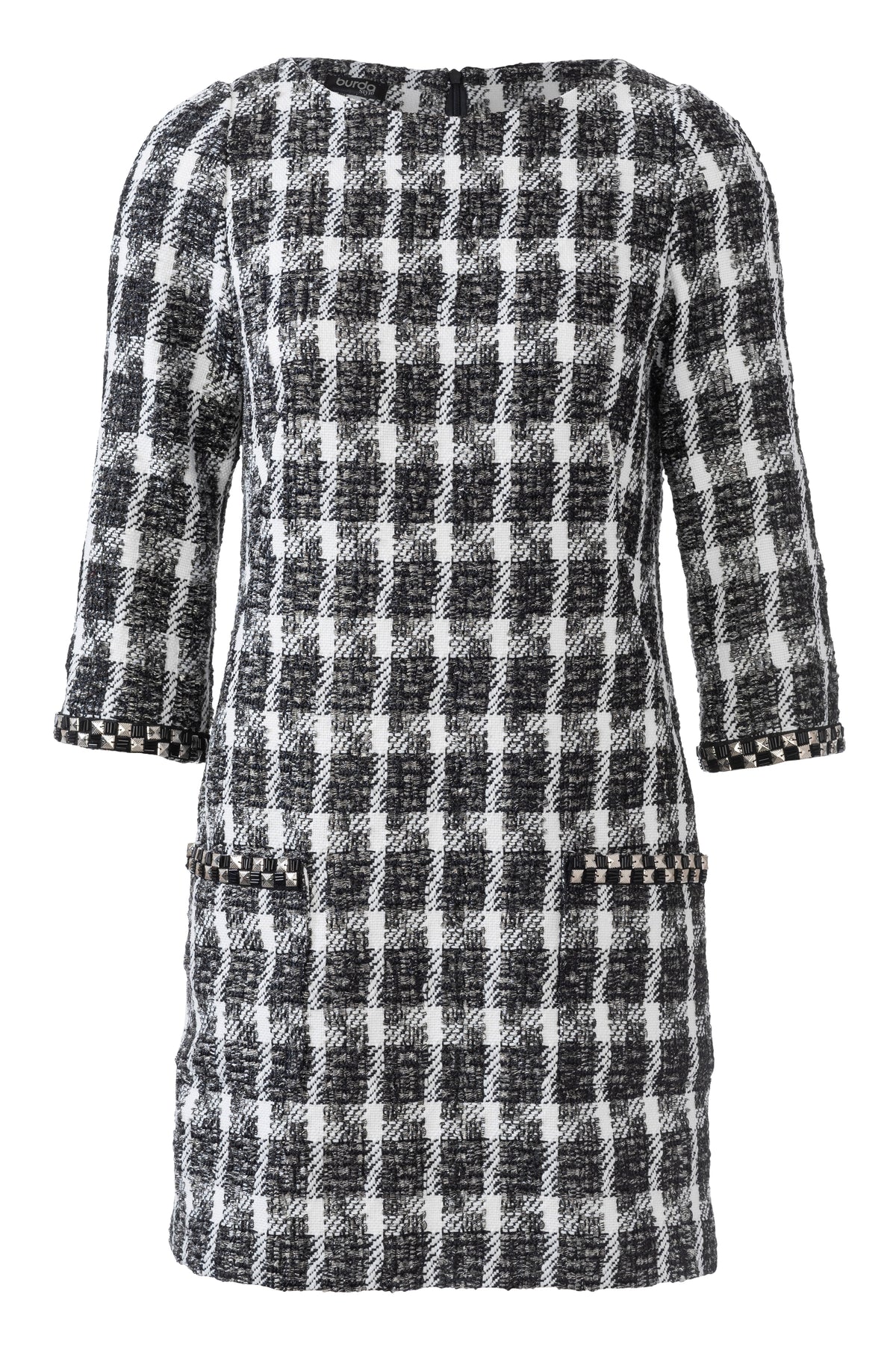 Patron Burda n°6149 – Robe semi-ajustée à encolure bateau