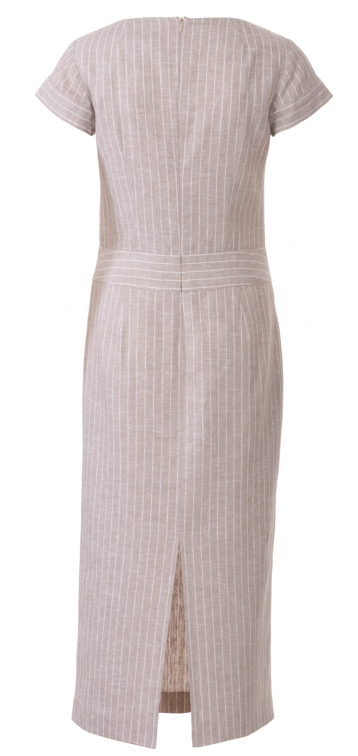Patron Burda n°6339 – Robe avec parement de taille pour femme