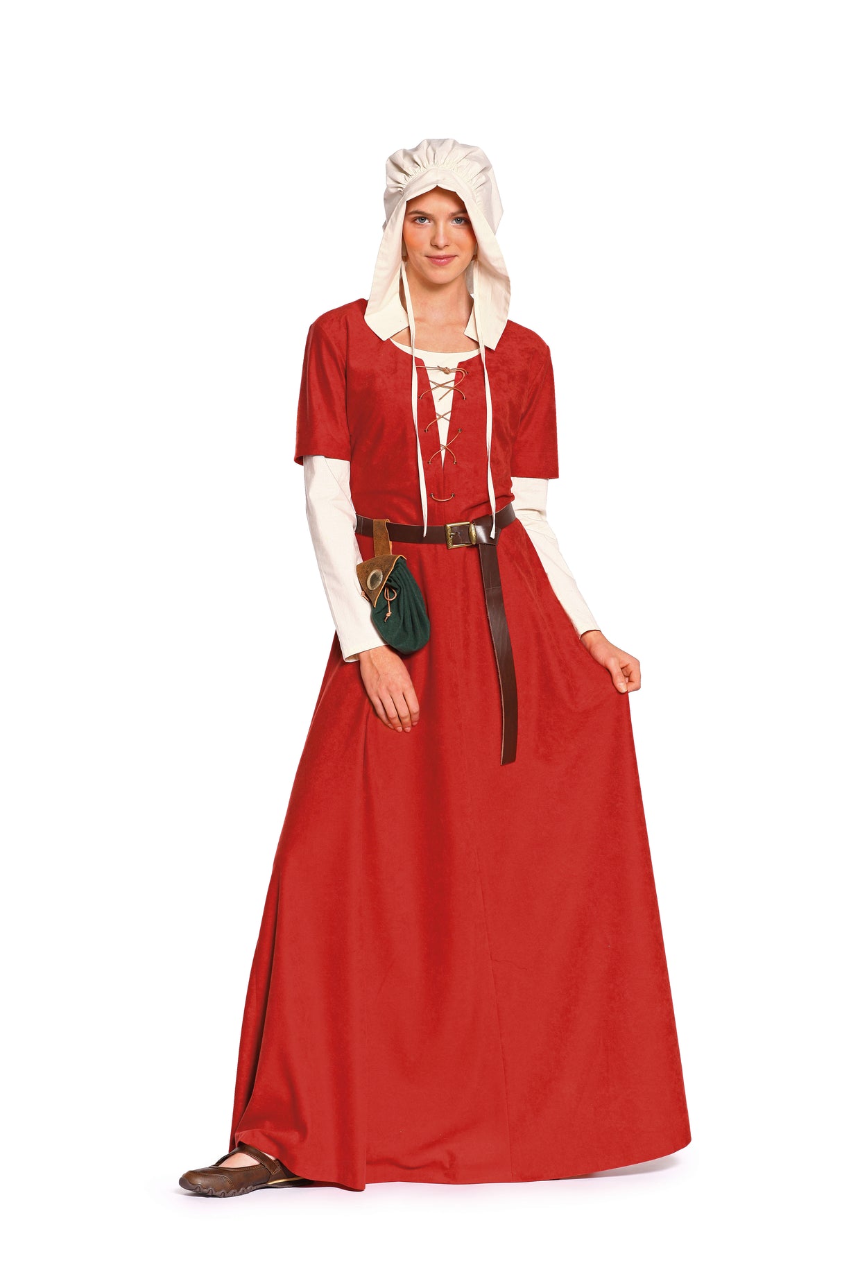 Patron Burda n°7468 - Robe et bonnet Moyen Âge