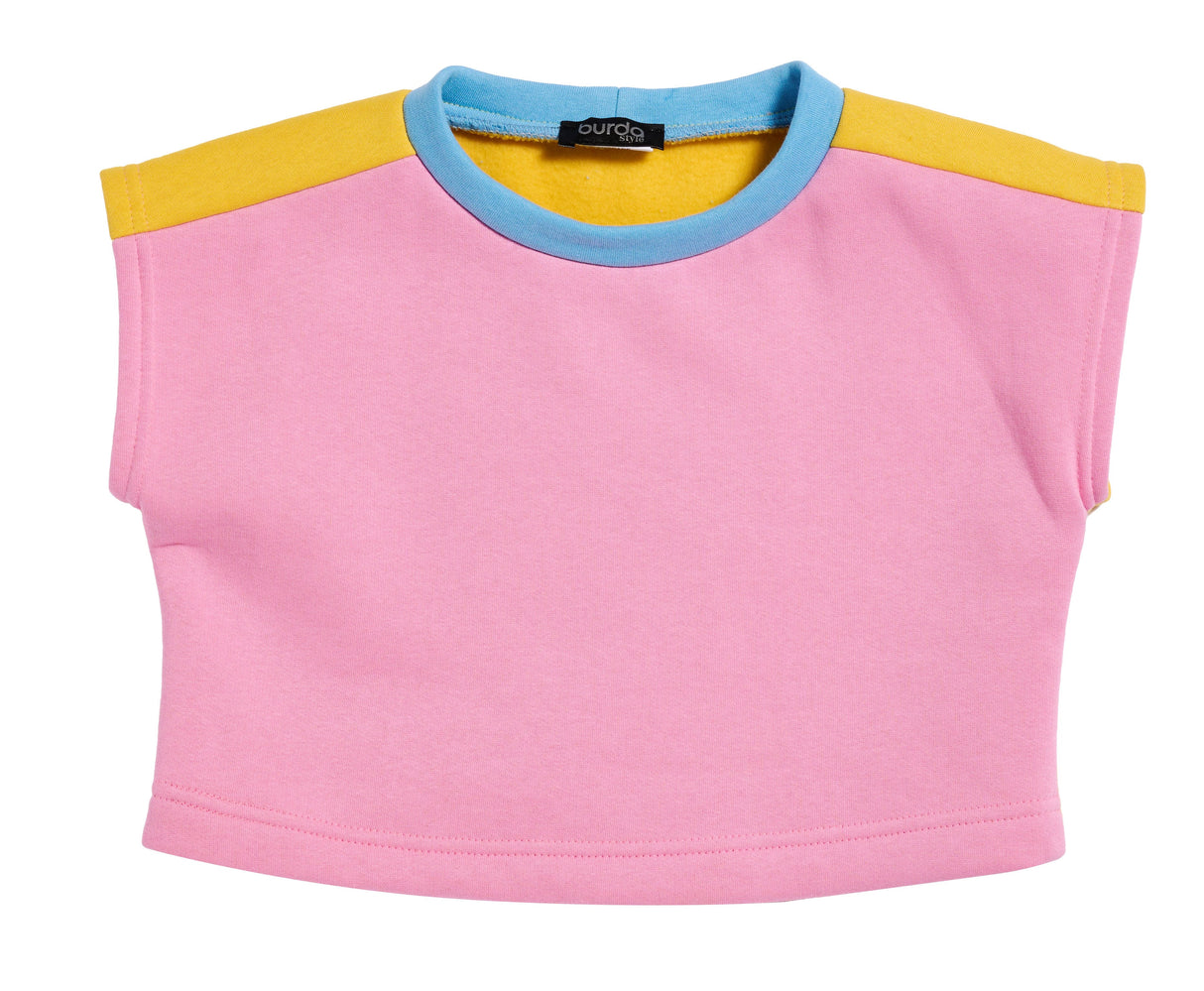 Patron Burda n°9184 - T-shirts enfant