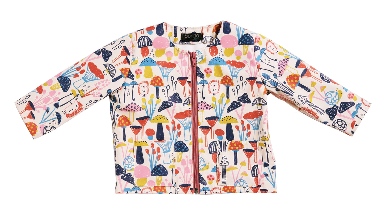Patron Burda n°9188 - Vestes bébé