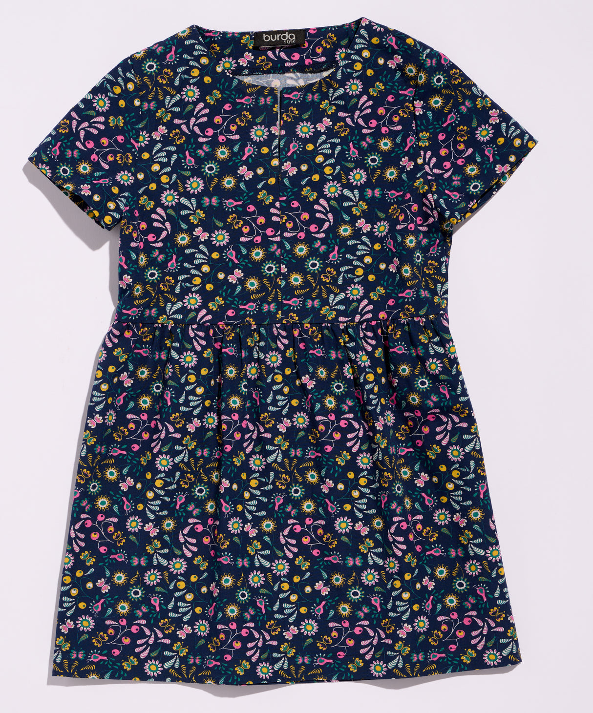 Patron Burda 9212 - Robe enfant