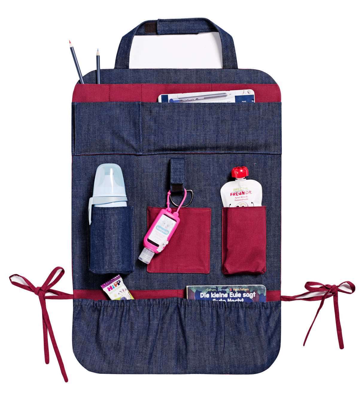 Patron Burda n°9233 - Accessoires pour bébé en voiture