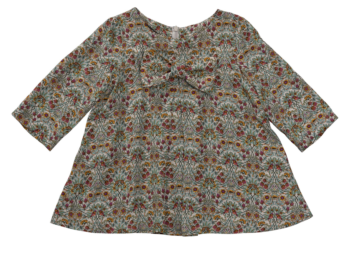 Patron Burda n°9252 - Robe et blouse évasées pour enfants
