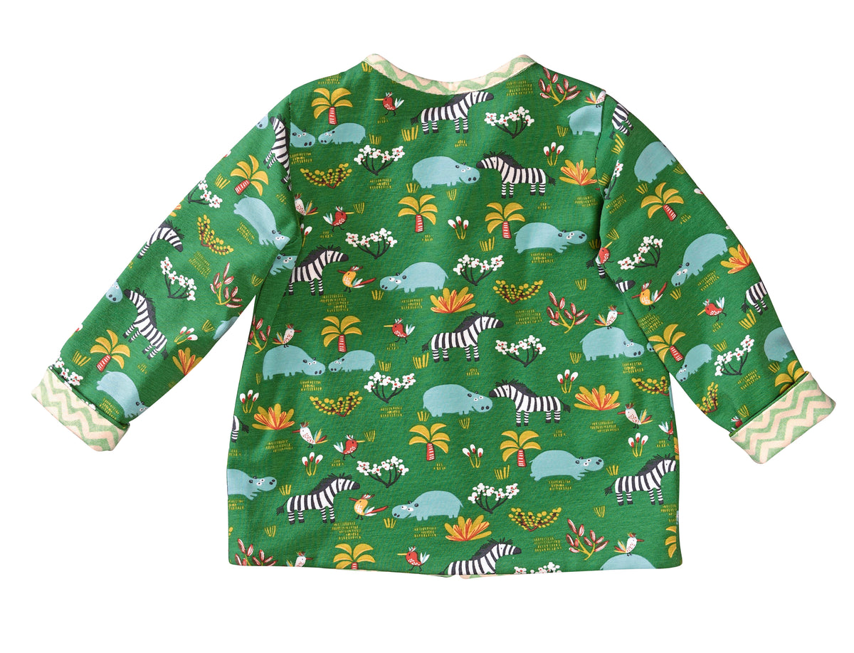 Patron Burda n°9293 - Ensemble bébé : veste et pantalon réversibles