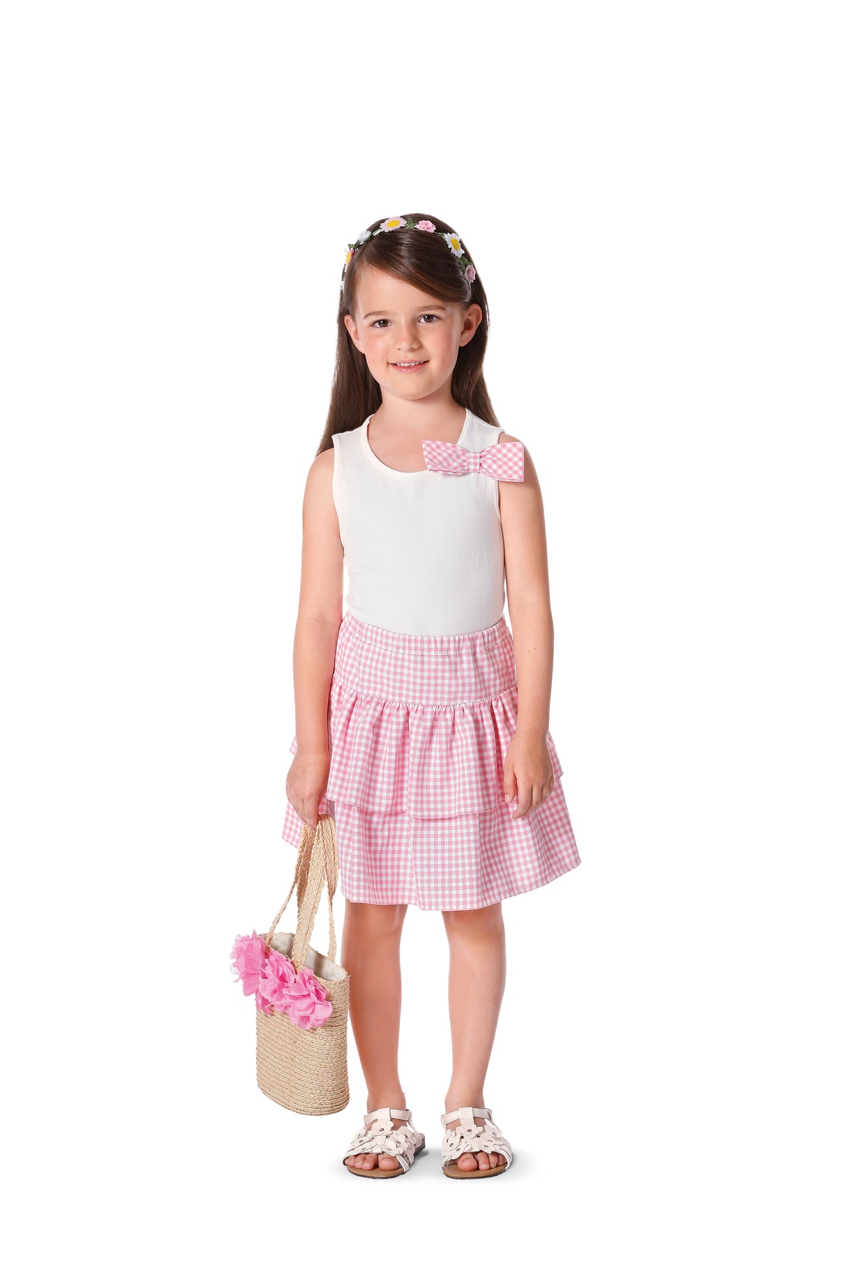 Patron Burda n°9442 – Jupe pour enfants