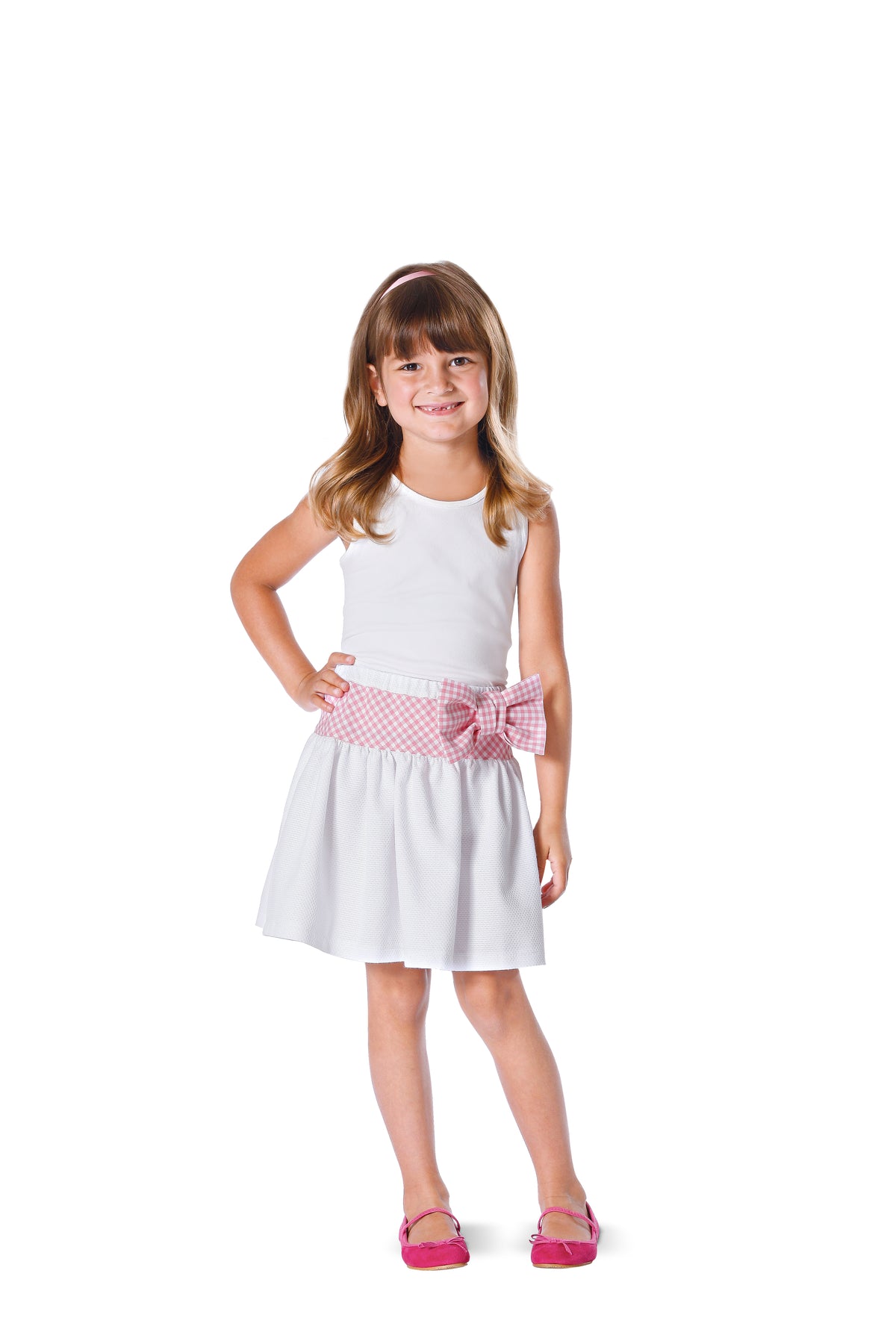 Patron Burda n°9442 – Jupe pour enfants