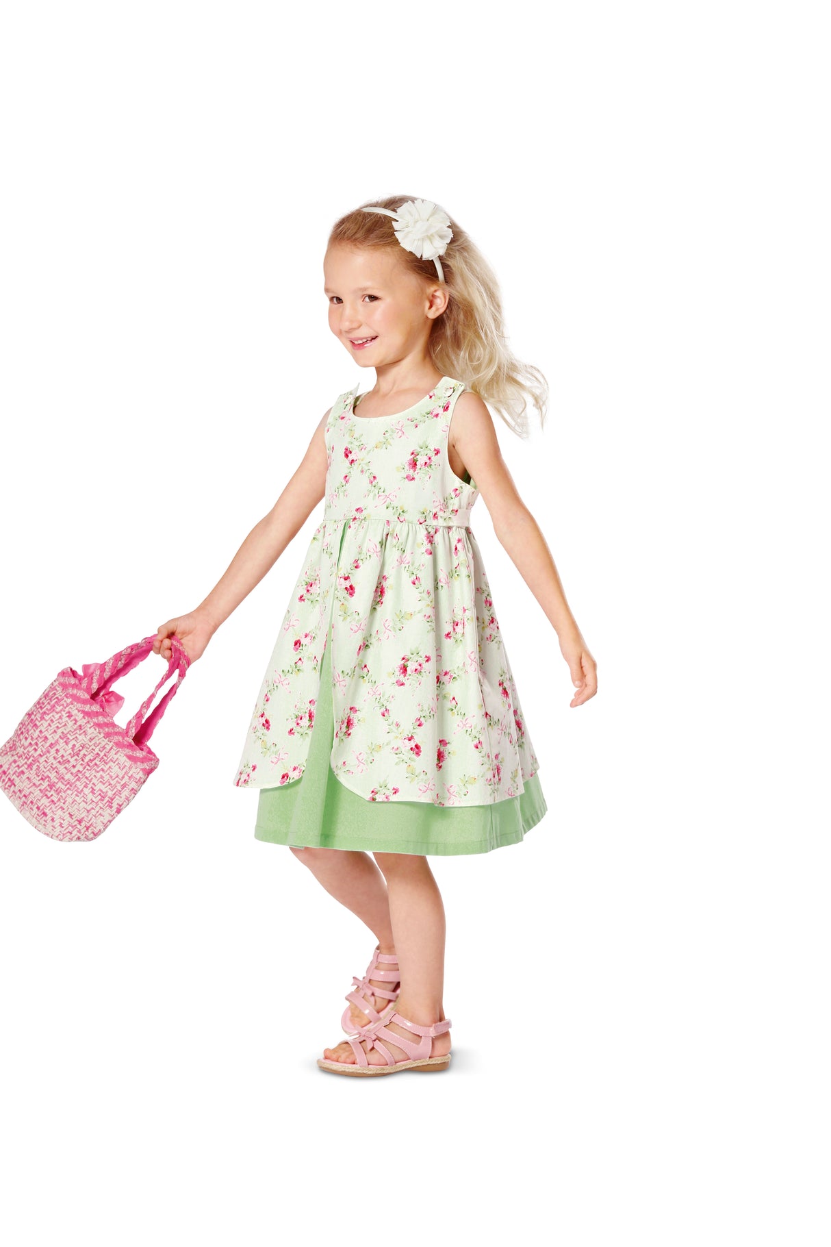 Patron Burda n°9460 – Robe et combinaison pour enfants
