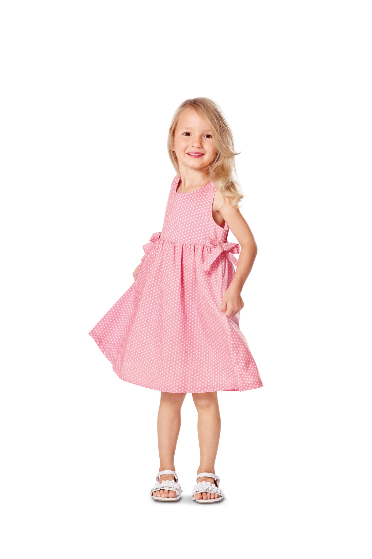 Patron Burda n°9460 – Robe et combinaison pour enfants