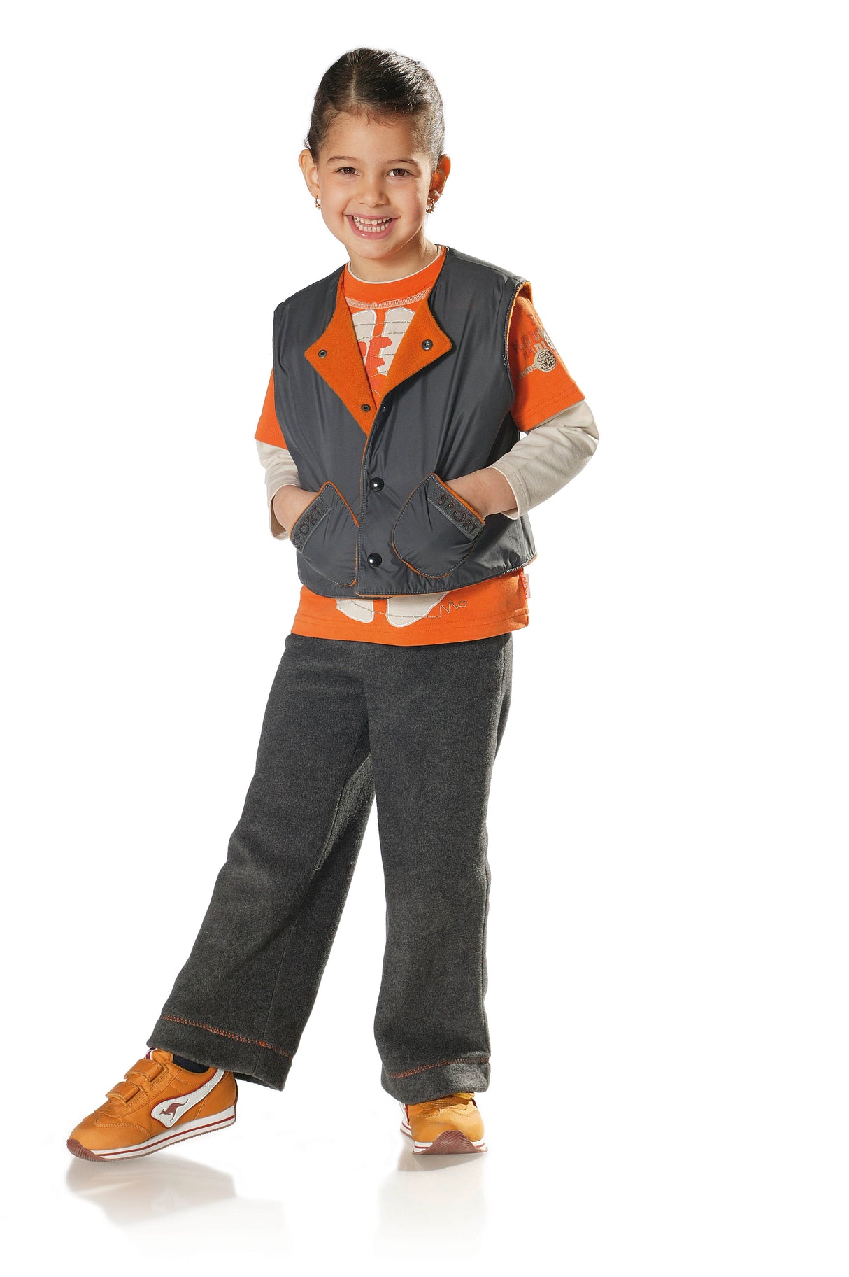 Patron Burda n°9672 – Ensemble de jogging pour enfants