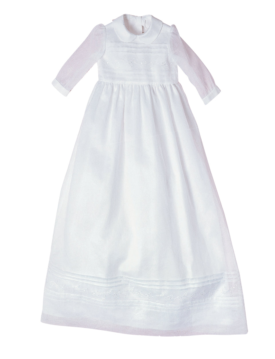 Patron Burda n°9804 – Robe de baptême pour bébé
