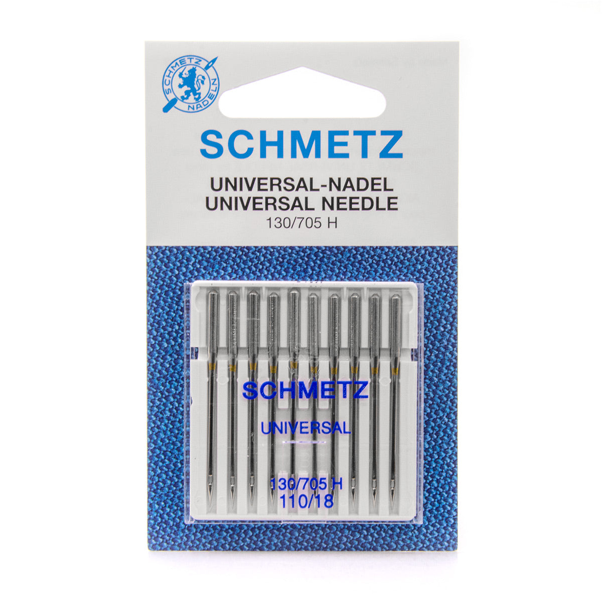 Assortiment 10 aiguilles SCHMETZ Universelles - Taille 110