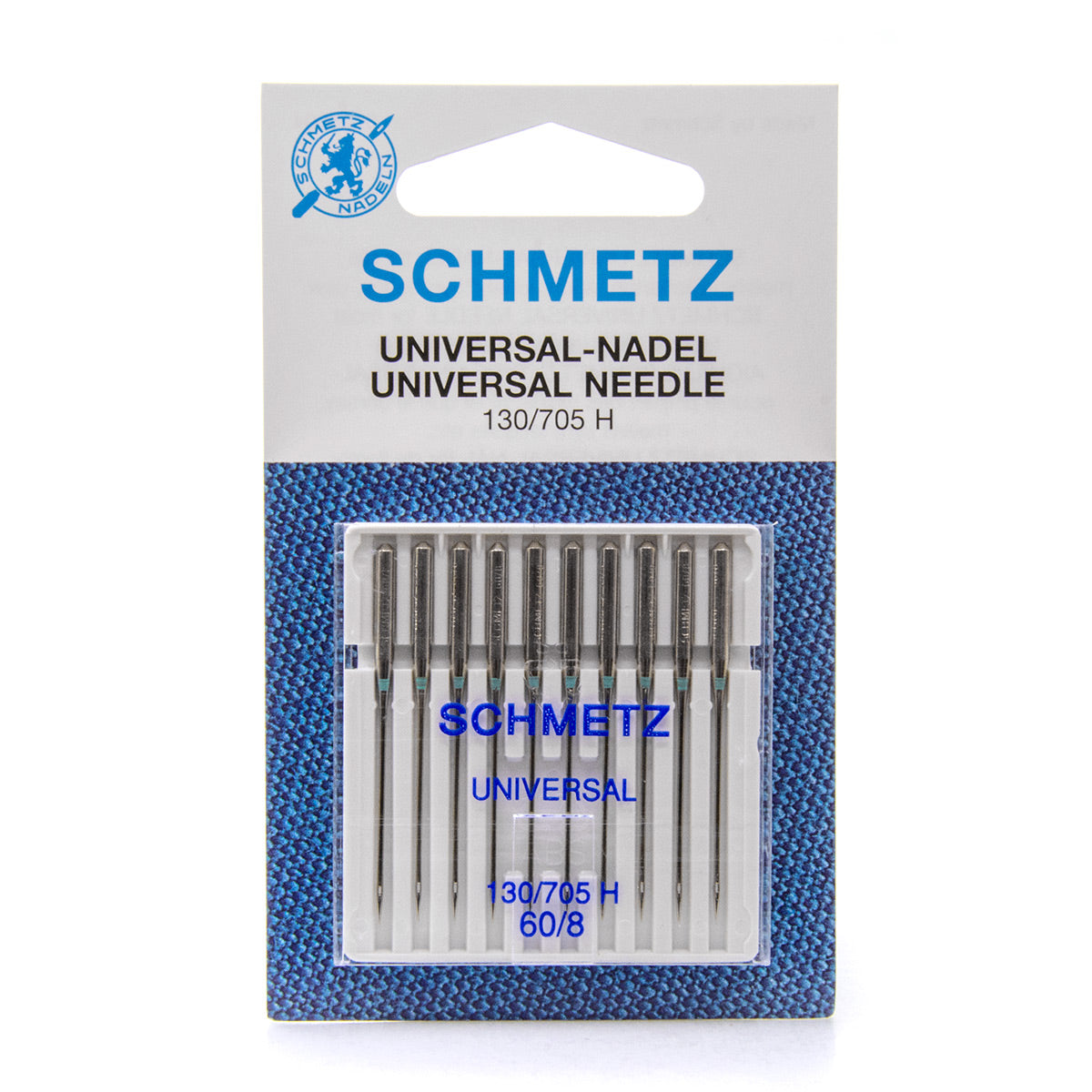 Assortiment de 10 aiguilles machine SCHMETZ Universelles - Taille 60
