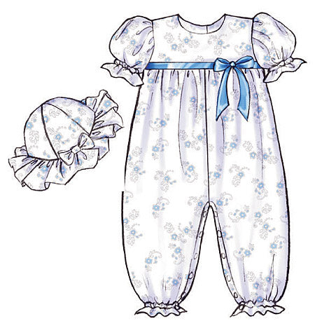 Patron Butterick n°4110 – Ensemble de vêtements pour bébé