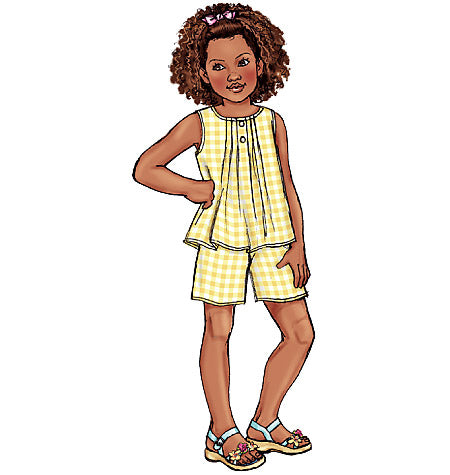 Patron Butterick n°4176 – Ensemble de vêtements pour enfants
