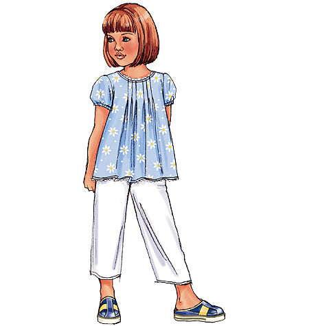 Patron Butterick n°4176 – Ensemble de vêtements pour enfants