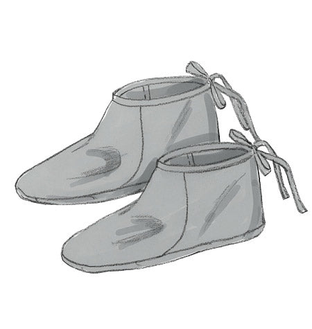 Patron Butterick n°5233 – Chaussures historiques en sept styles
