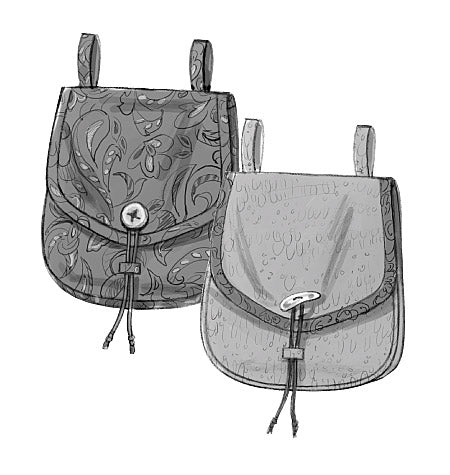 Patron Butterick n°5371 – Accessoires historiques : brassards, corsets, ceinture et pochettes
