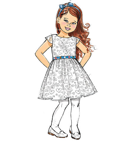 Patron Butterick n°6201 - Robe pour enfants
