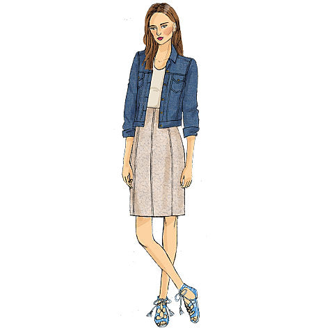 Patron Butterick n°6326 - Jupe élégante et polyvalente