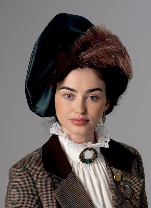 Patron Butterick n°6397 - Chapeaux élégants en quatre styles