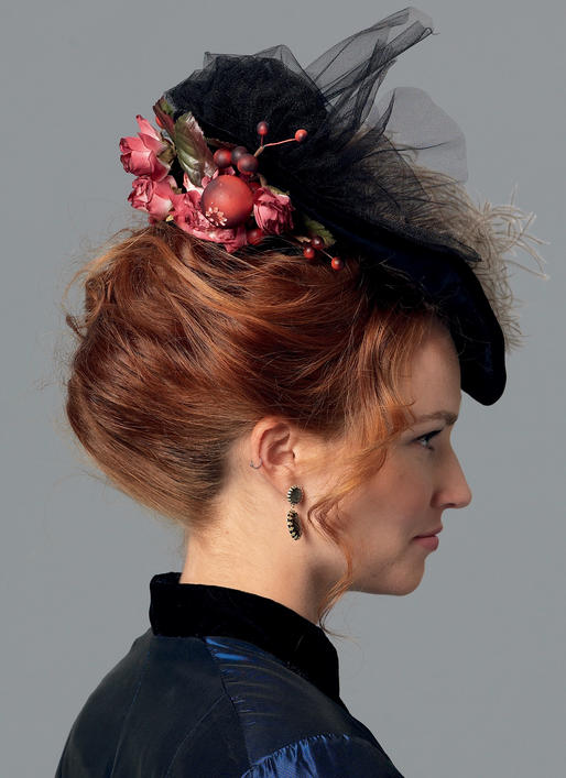 Patron Butterick n°6397 - Chapeaux élégants en quatre styles