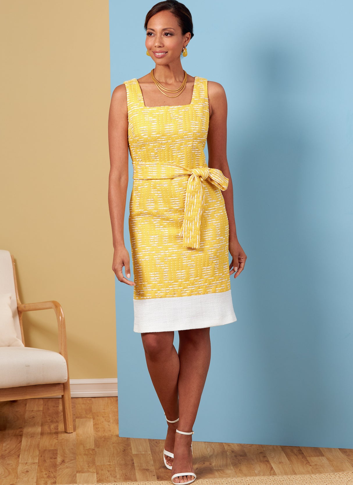 Patron Butterick n°6882 - Ensemble veste, robe, haut et pantalon