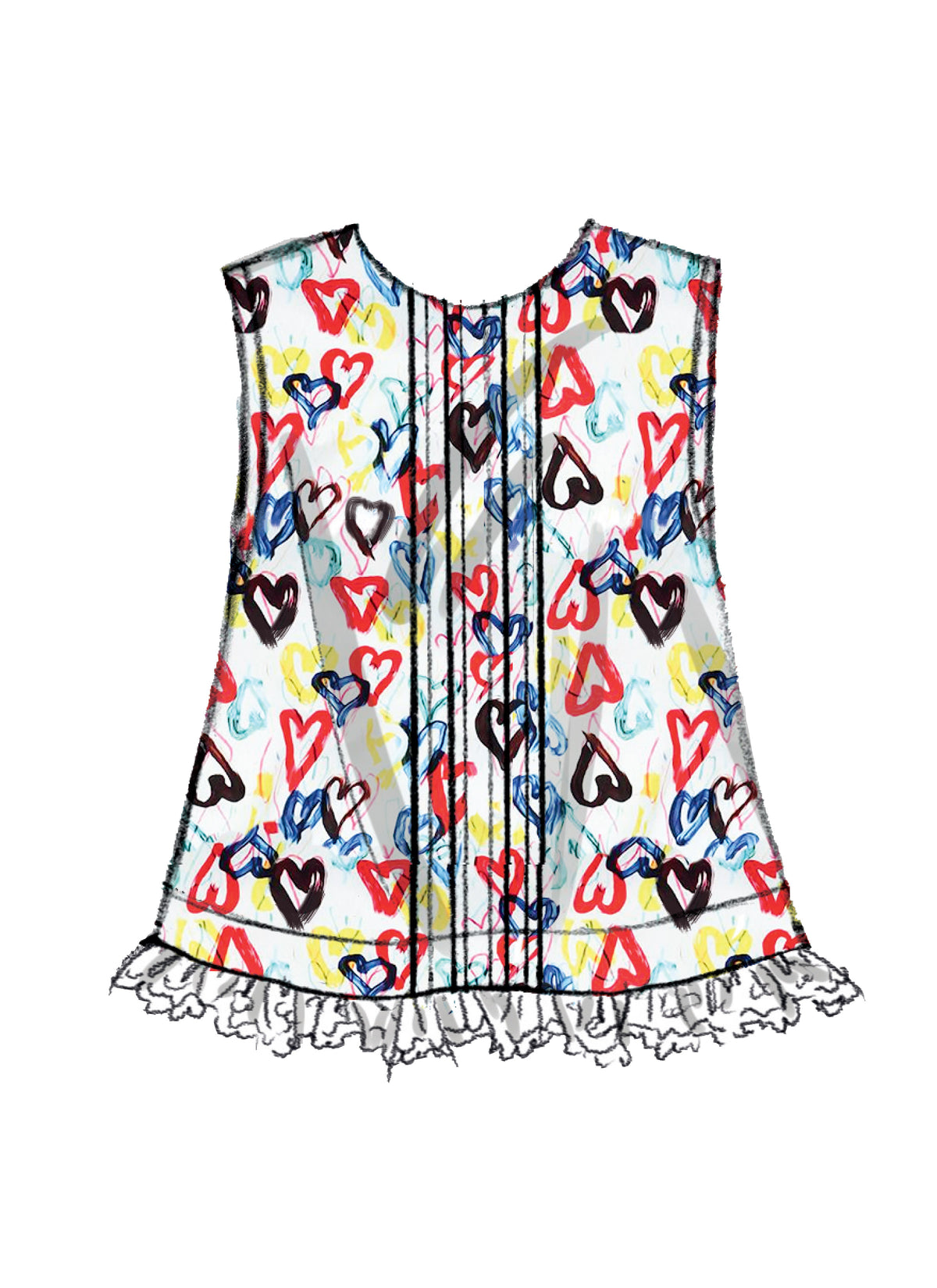 Patron Butterick n°6884 - Haut et culotte pour enfants