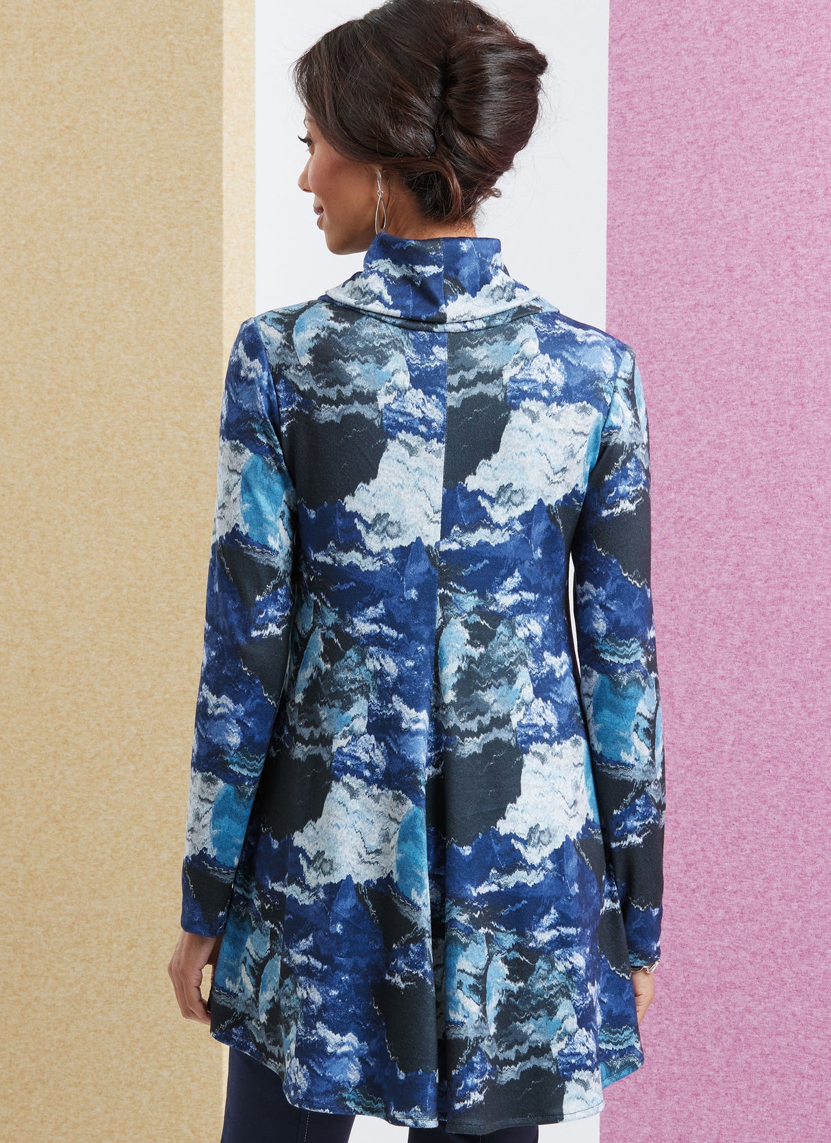 Patron Butterick n°6961 - Hauts en maille à col bénitier
