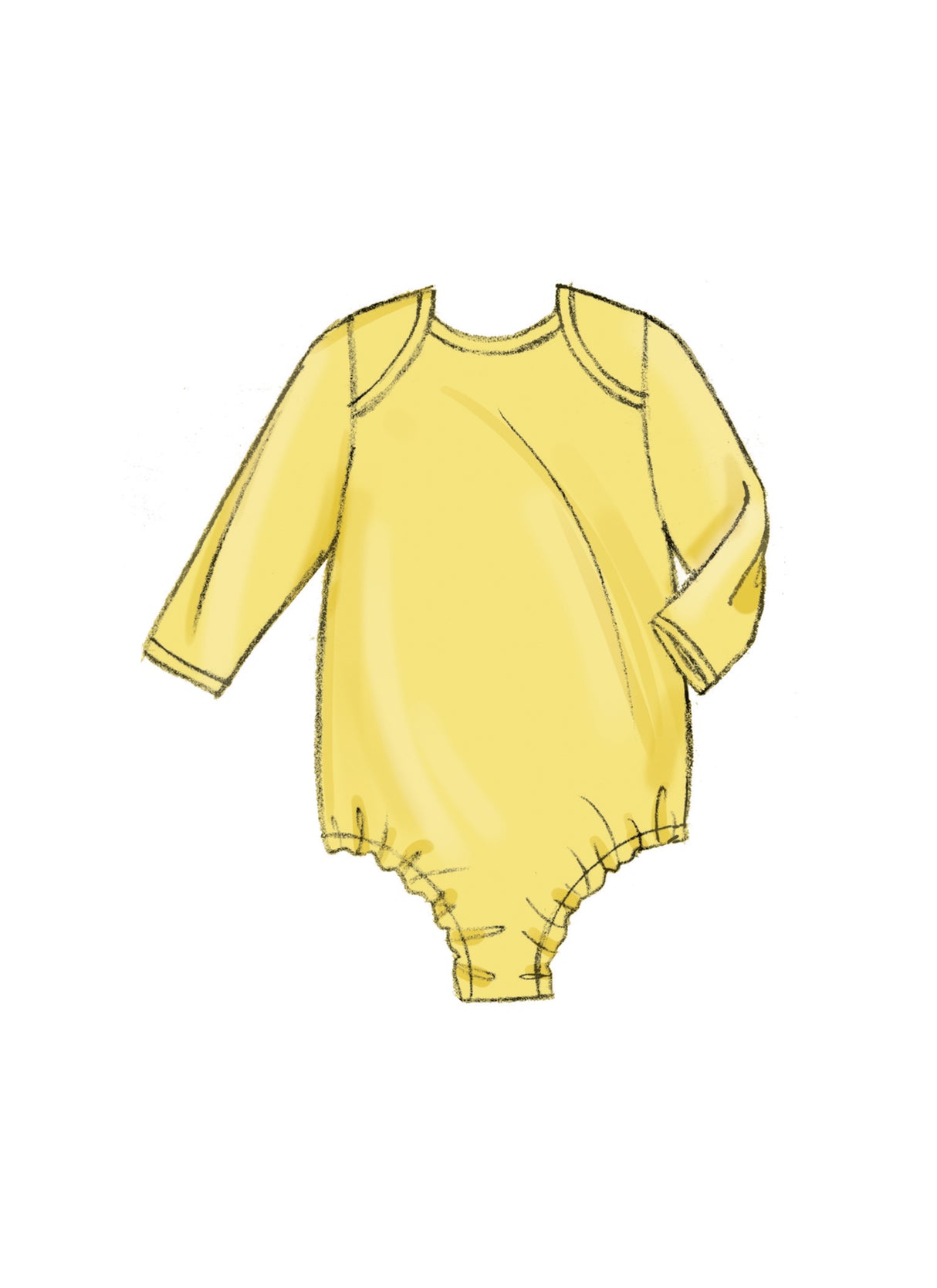 Patron Butterick n°6970 - Ensemble complet pour bébé : veste, salopette, robe, pantalon, chapeau et bonnet