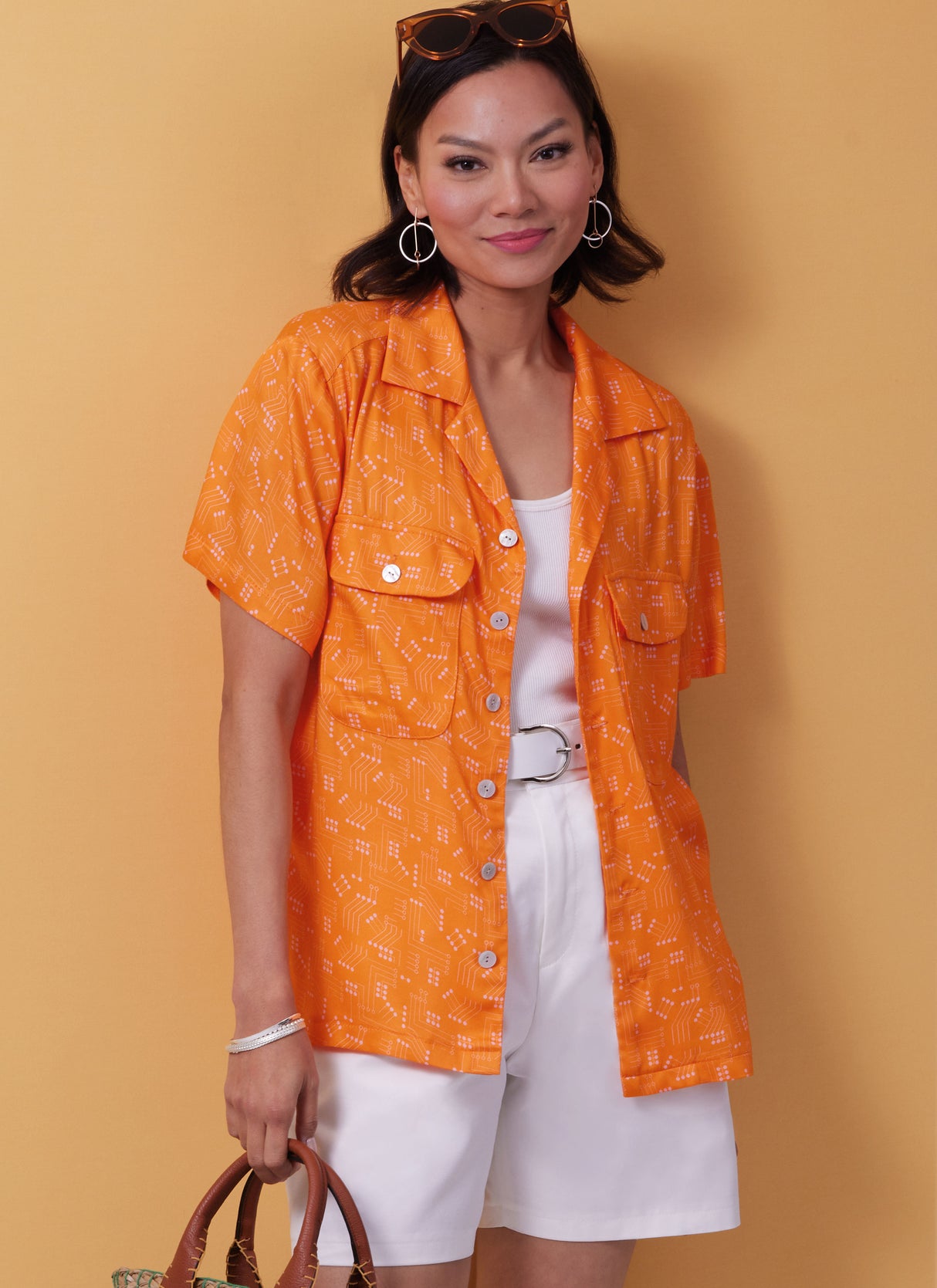 Patron Butterick n°6984 - Chemise, short et pantalon unisexe