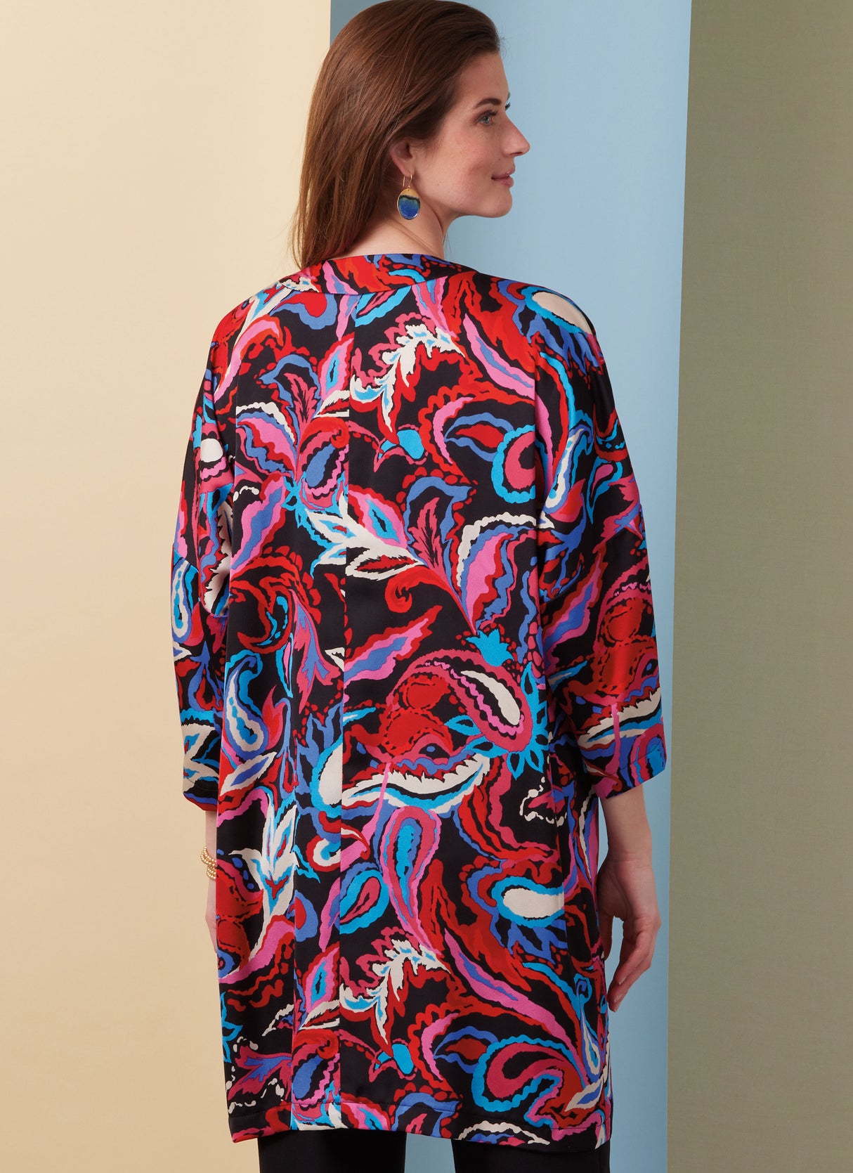 Patron Butterick n°7001 - Ensemble veste ample, caraco en biais et pantalon ajusté