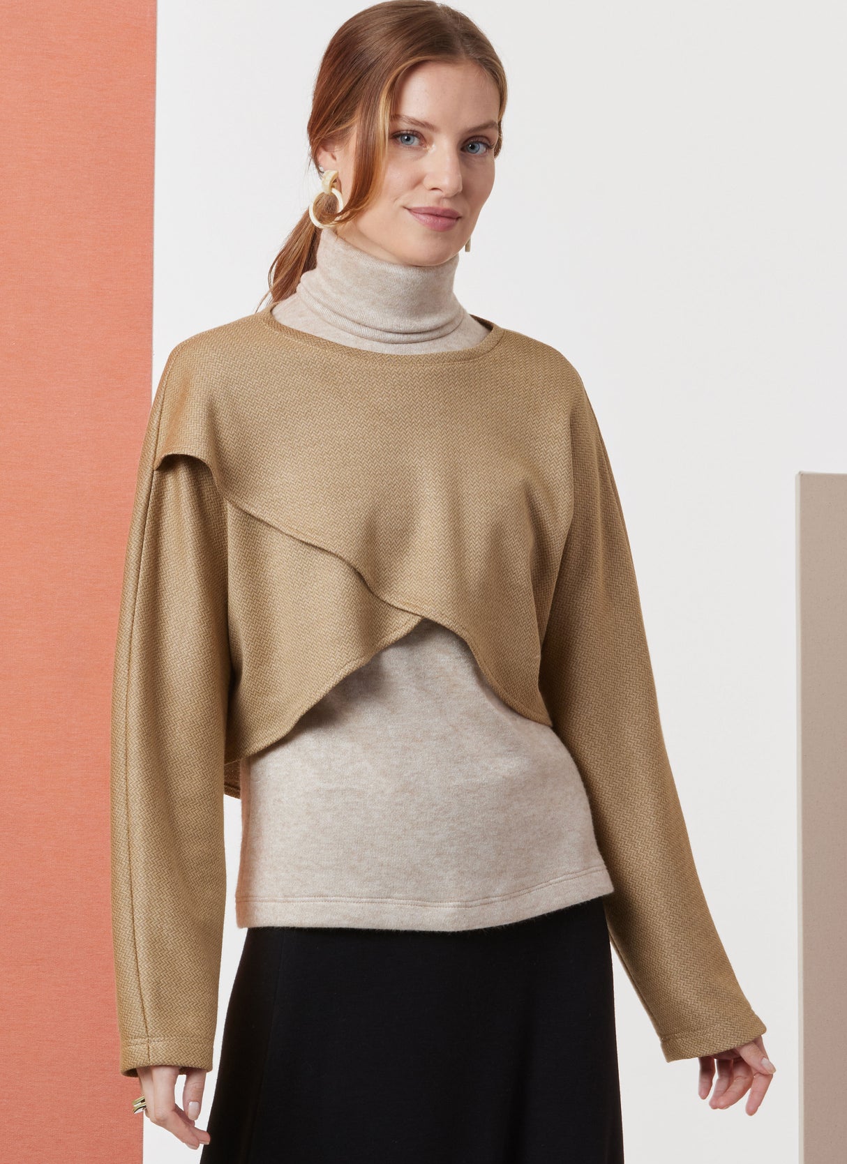 Patron Butterick n°7013 – Hauts en maille, jupe et pantalon