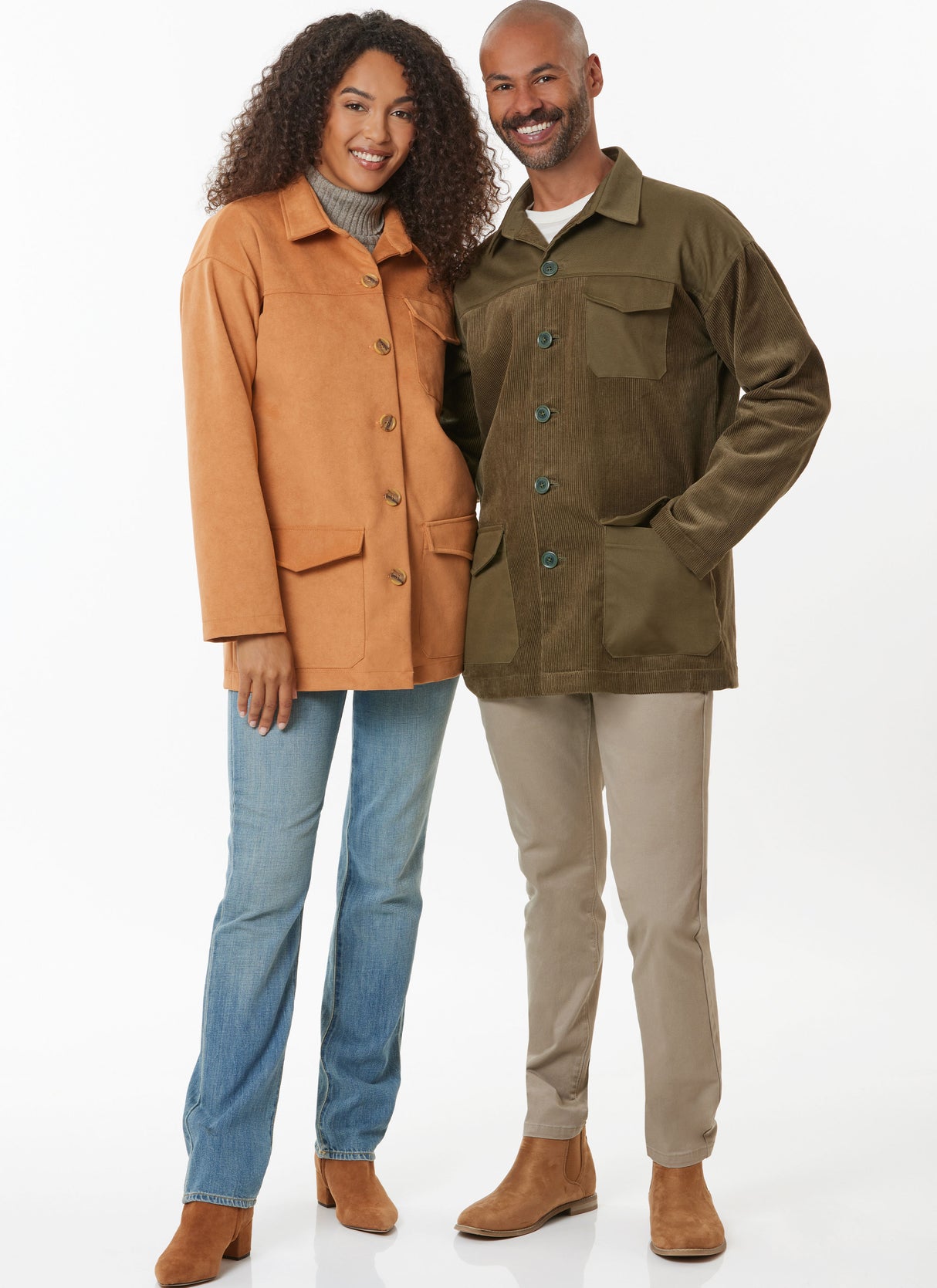 Patron Butterick n°7016 – Veste boutonnée pour toute la famille