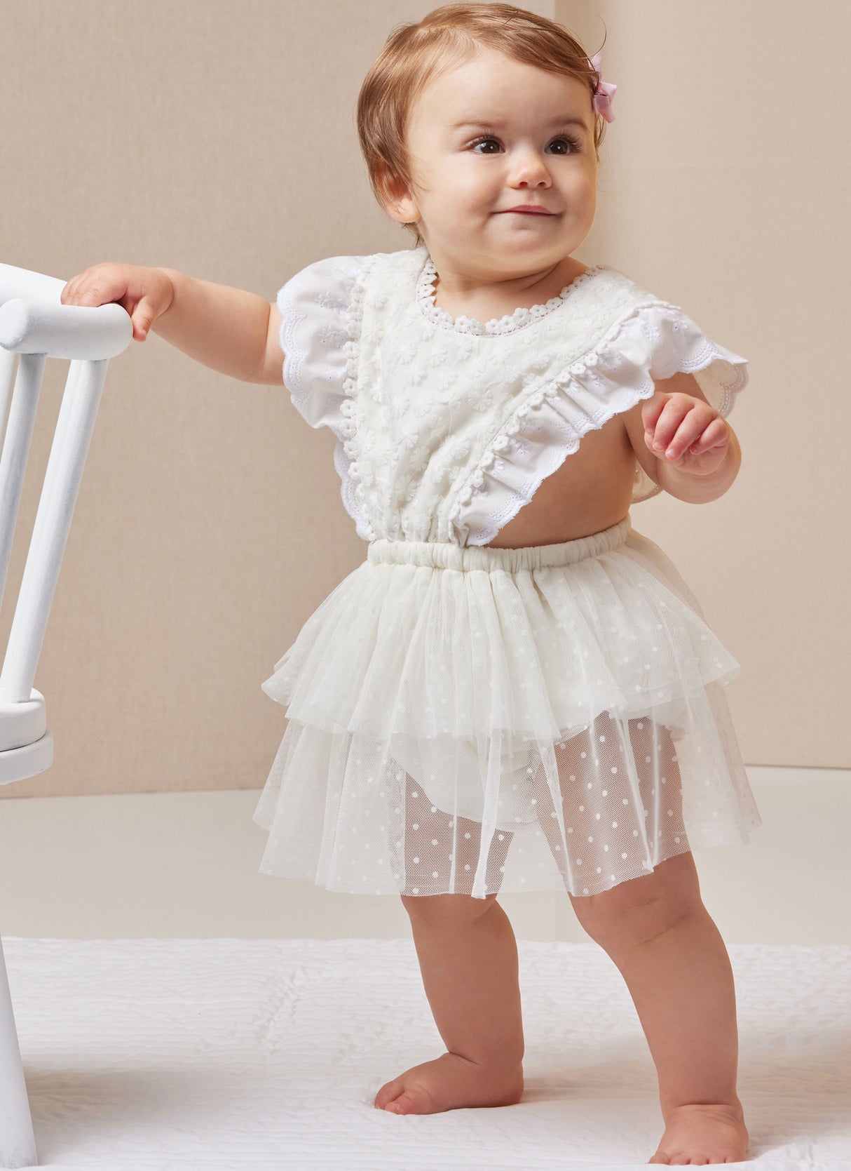 Patron Butterick n°7031 – Romper bébé & nœud