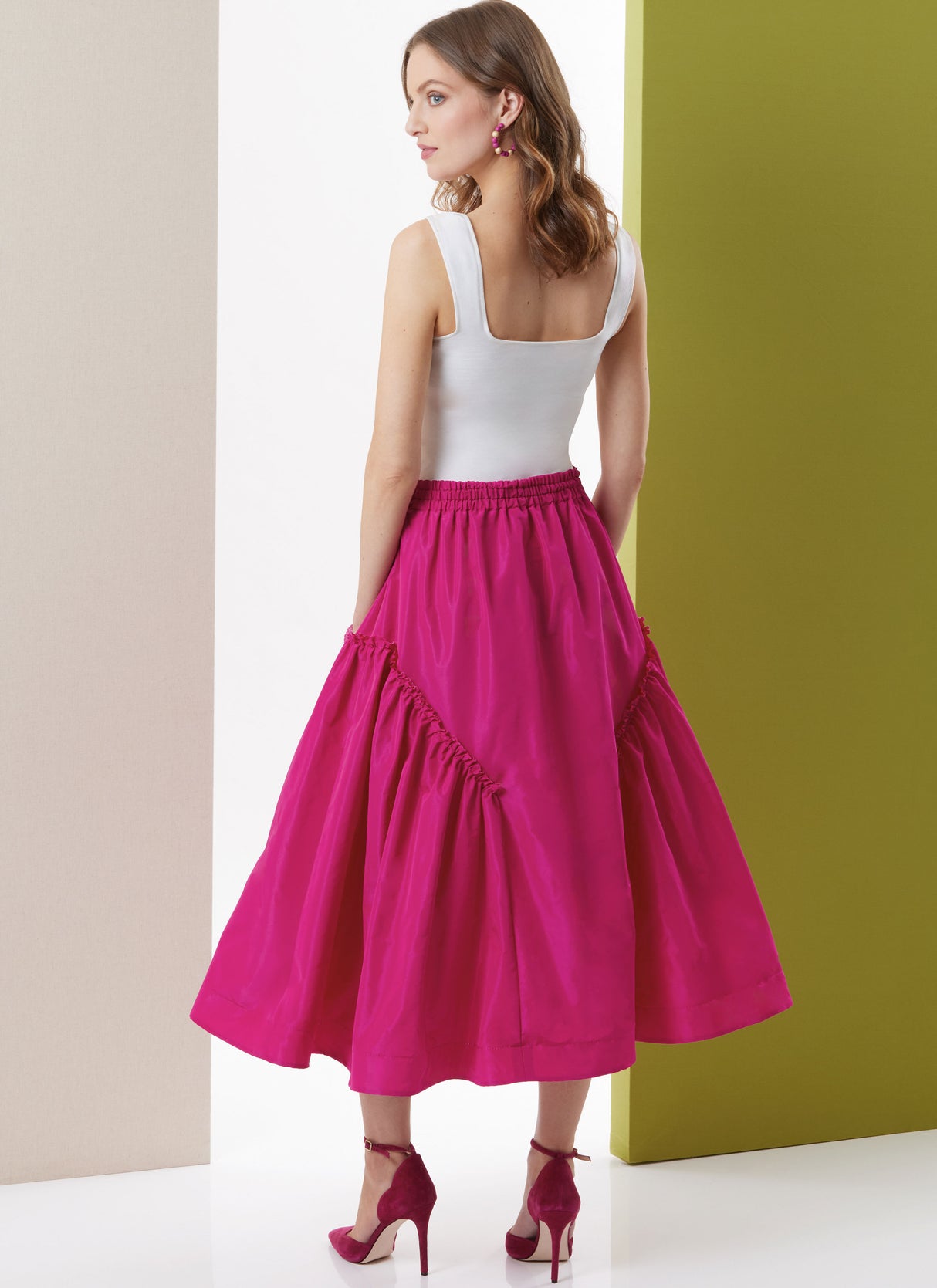 Patron Butterick n°7044 – Jupe évasée deux longueurs