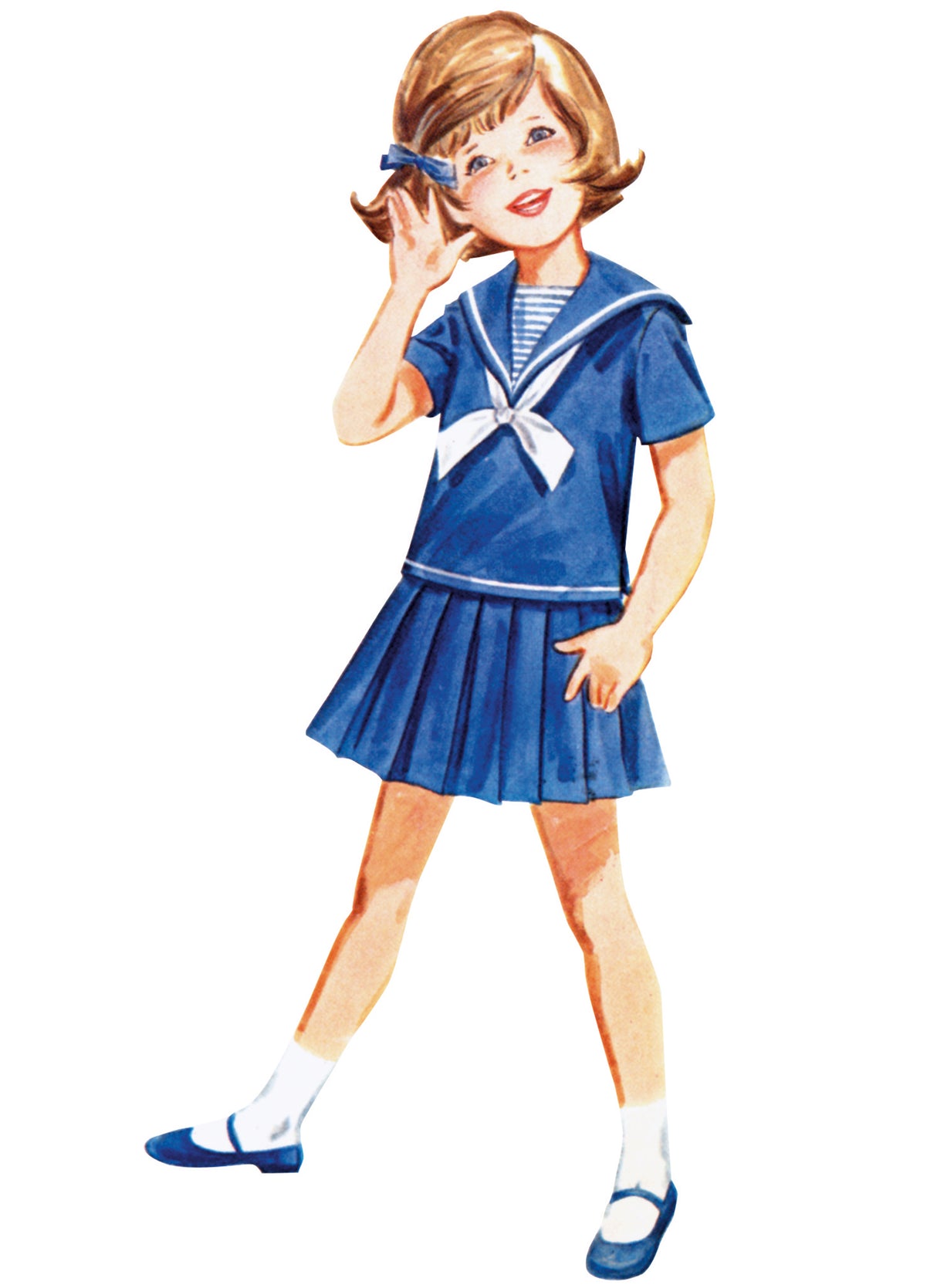 Patron Butterick n°7054 – Ensemble vintage enfants
